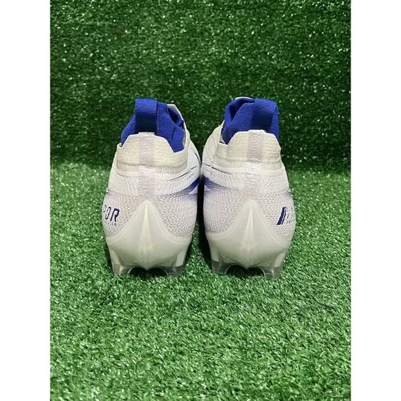 Nike Vapor Edge 360 Elite Football Cleats White Blue CV6282-107 Men’s Size 13.5 - Picture 8 of 9